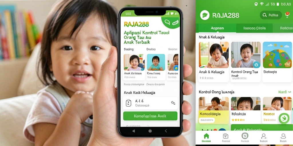 Tampilan antarmuka RAJA288 yang intuitif untuk kontrol orang tua.
