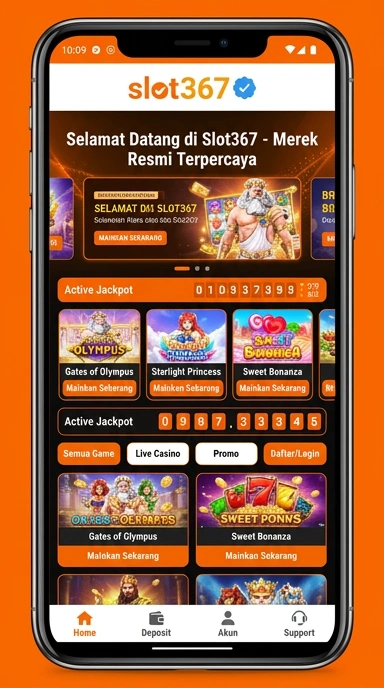 Tampilan kanal resmi slot367